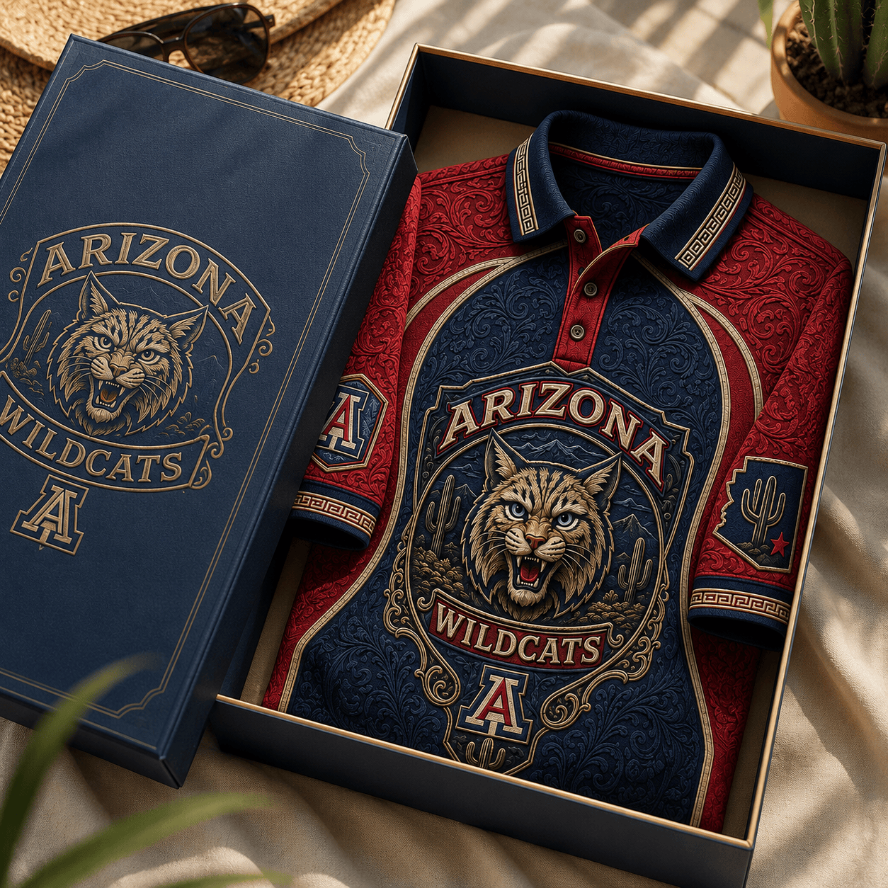 PREMIUM AWC EMBOSS POLO SHIRT HQH