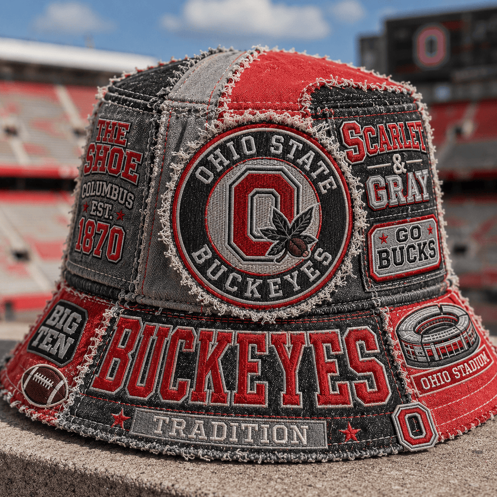 PREMIUM OSB PATCHWORK BUCKET HAT LNTH