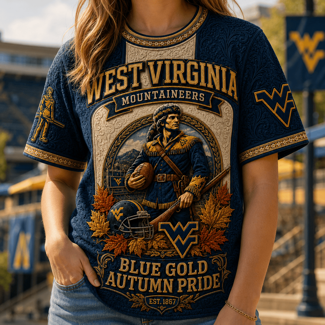 PREMIUM WVM 3D EMBOSS SHIRT NTB