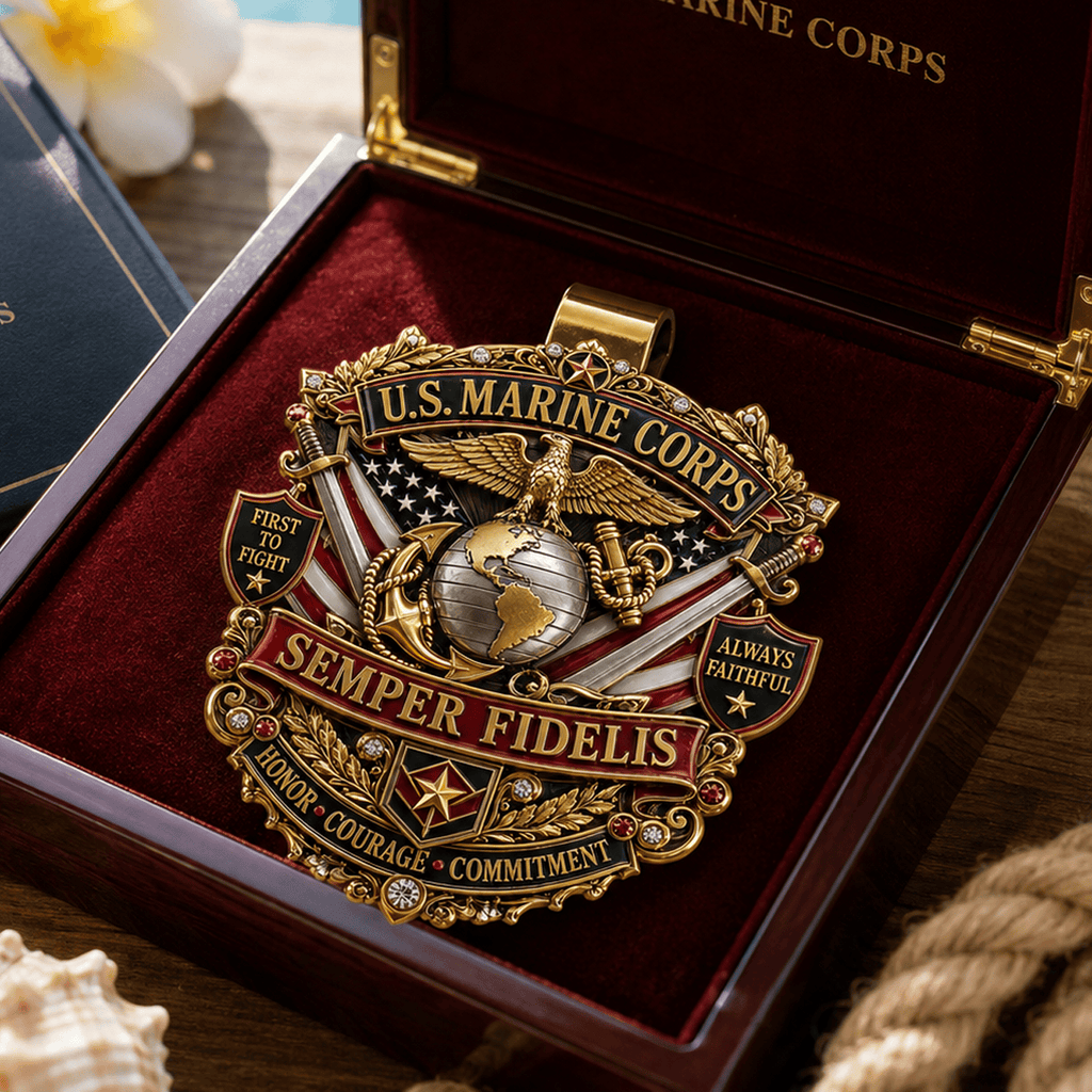 USMC PREMIUM DECORATIVE CLIP LNTH