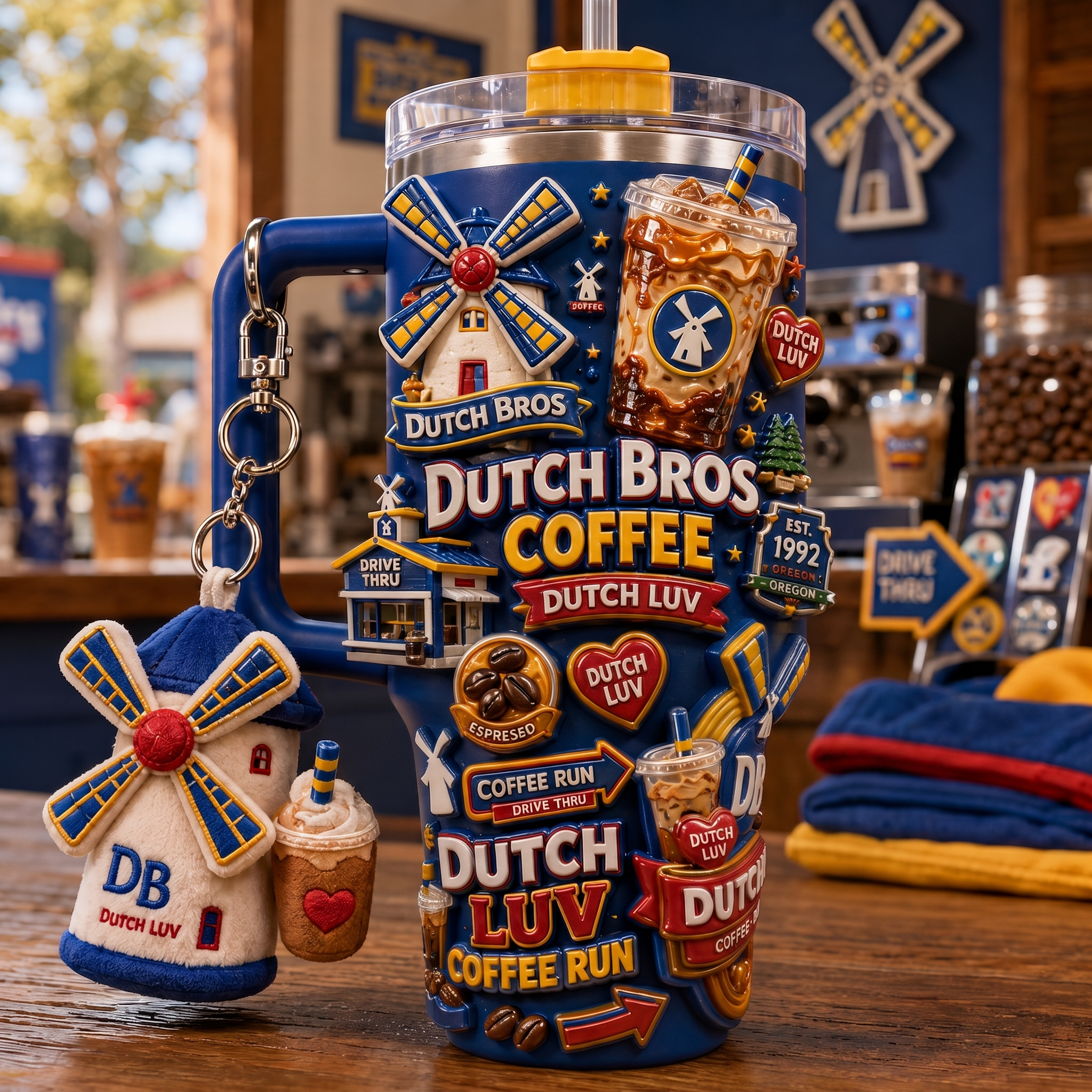 DBC 40oz Tumbler With Handle HTTT