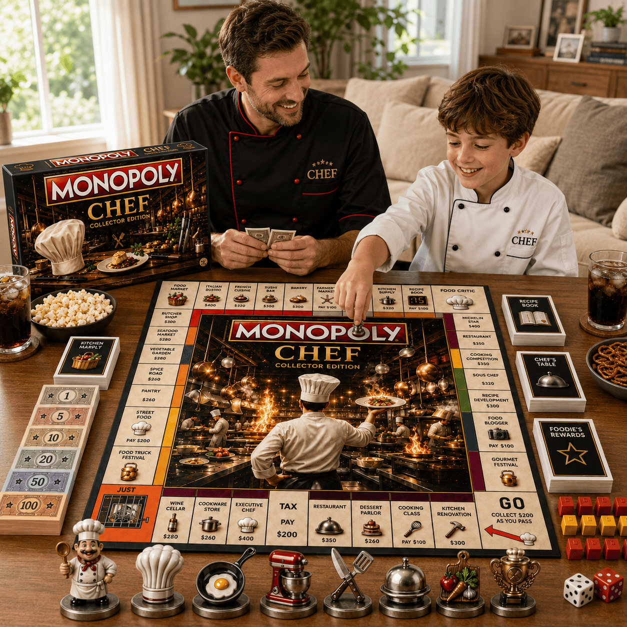 Premium CHEF Board Game TTTT