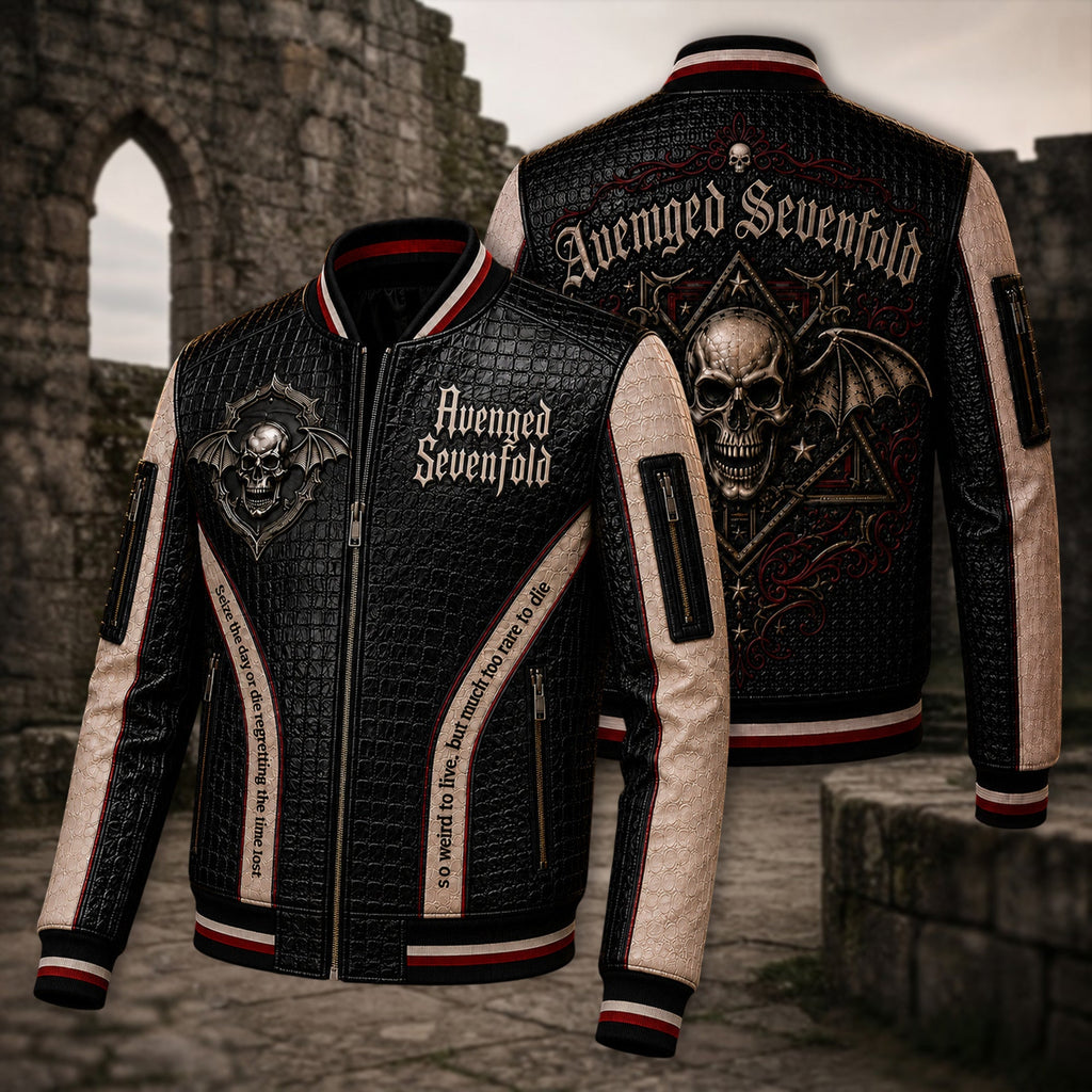 Premium SVD Leather Zipper Jacket PVNA