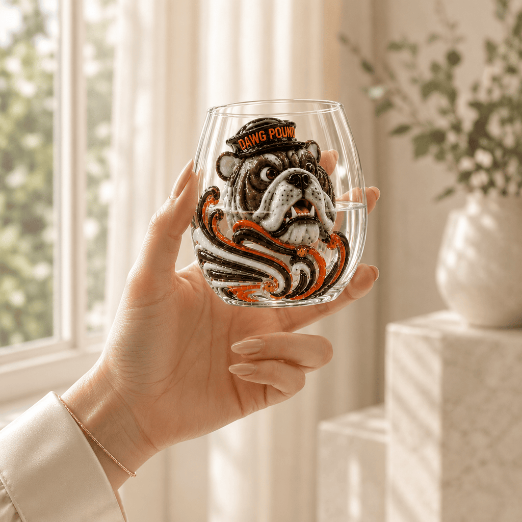 Premium CLVB Wine Glass Cup TMH