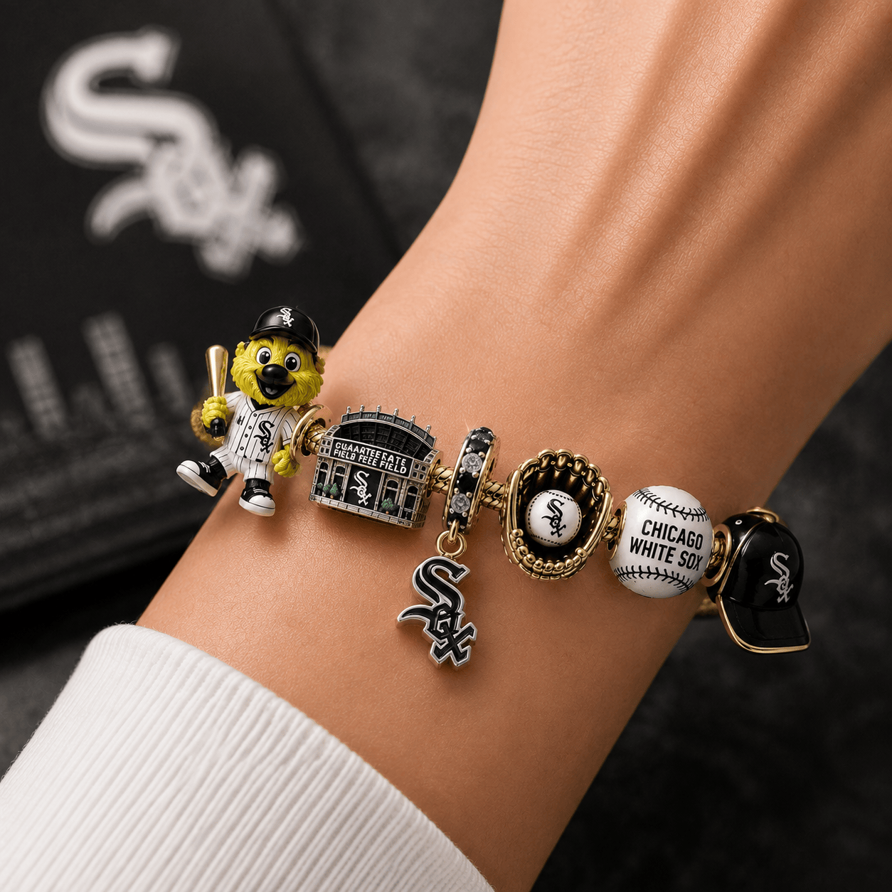 CWS Gold Charm Bracelet Set BMD
